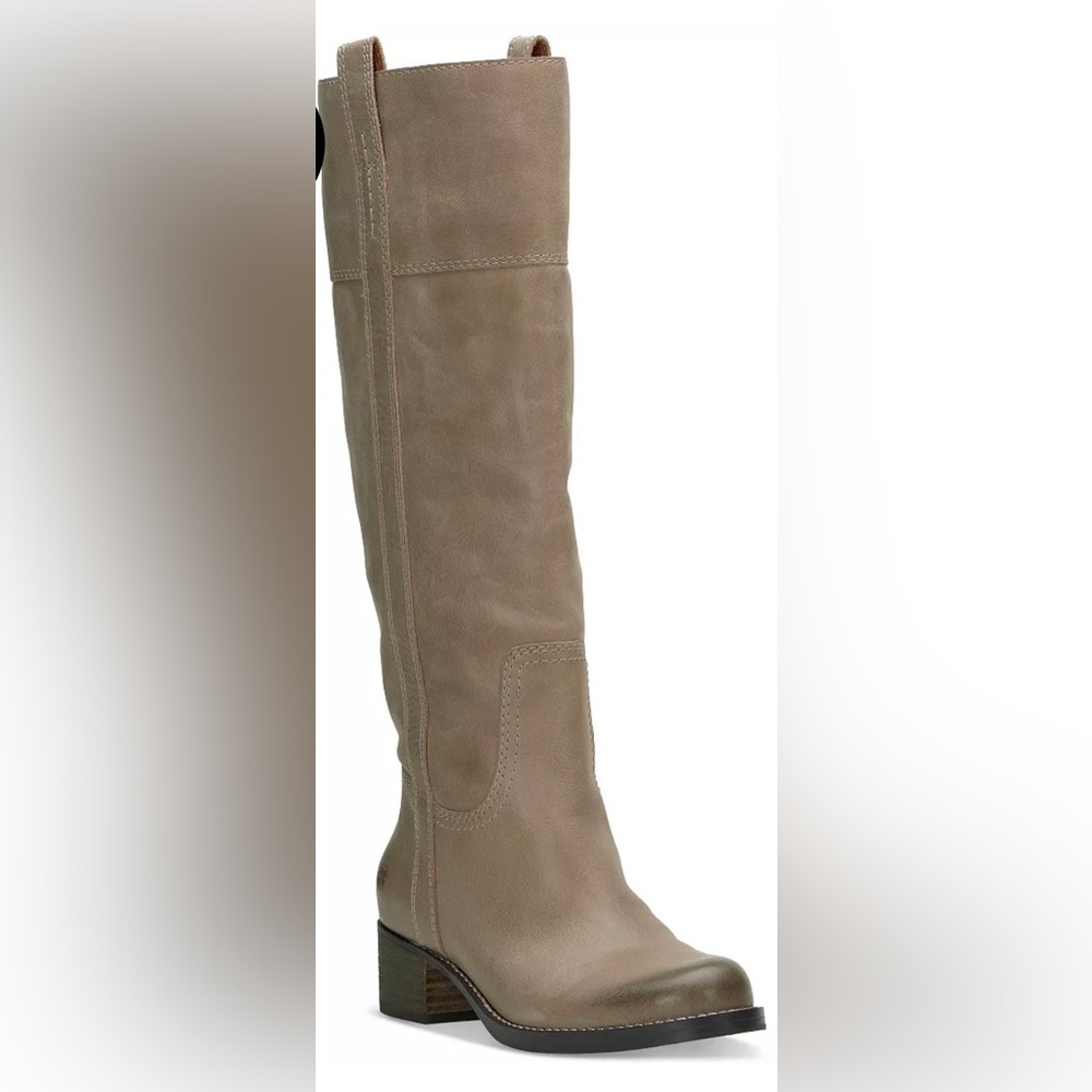 Lucky Brand Women's Taupe Over the Knee Boots - Wide Calf - Size 8